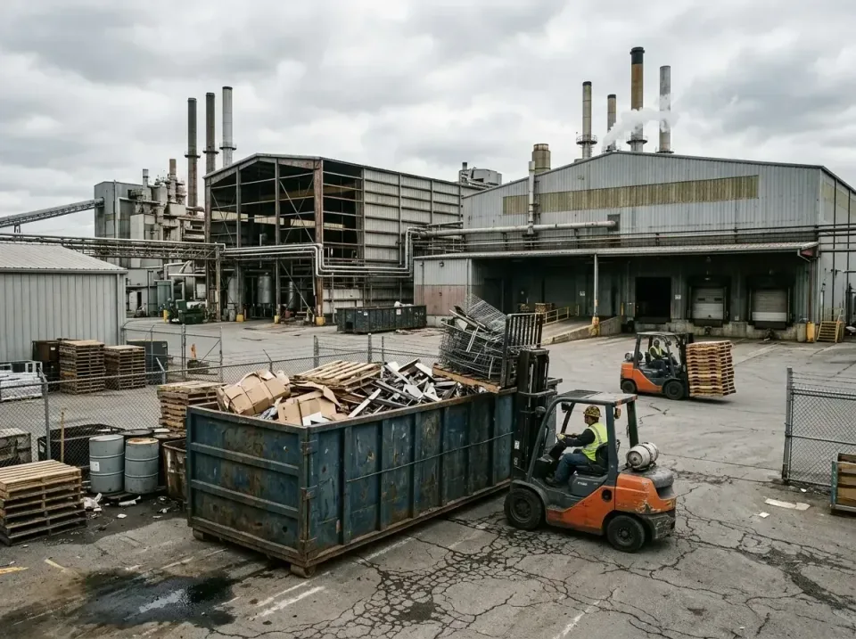 industrial-factory-scrap-conta-003 — frequently asked questions, Cheap Roll-off Dumpster Rentals in Damascus, OR